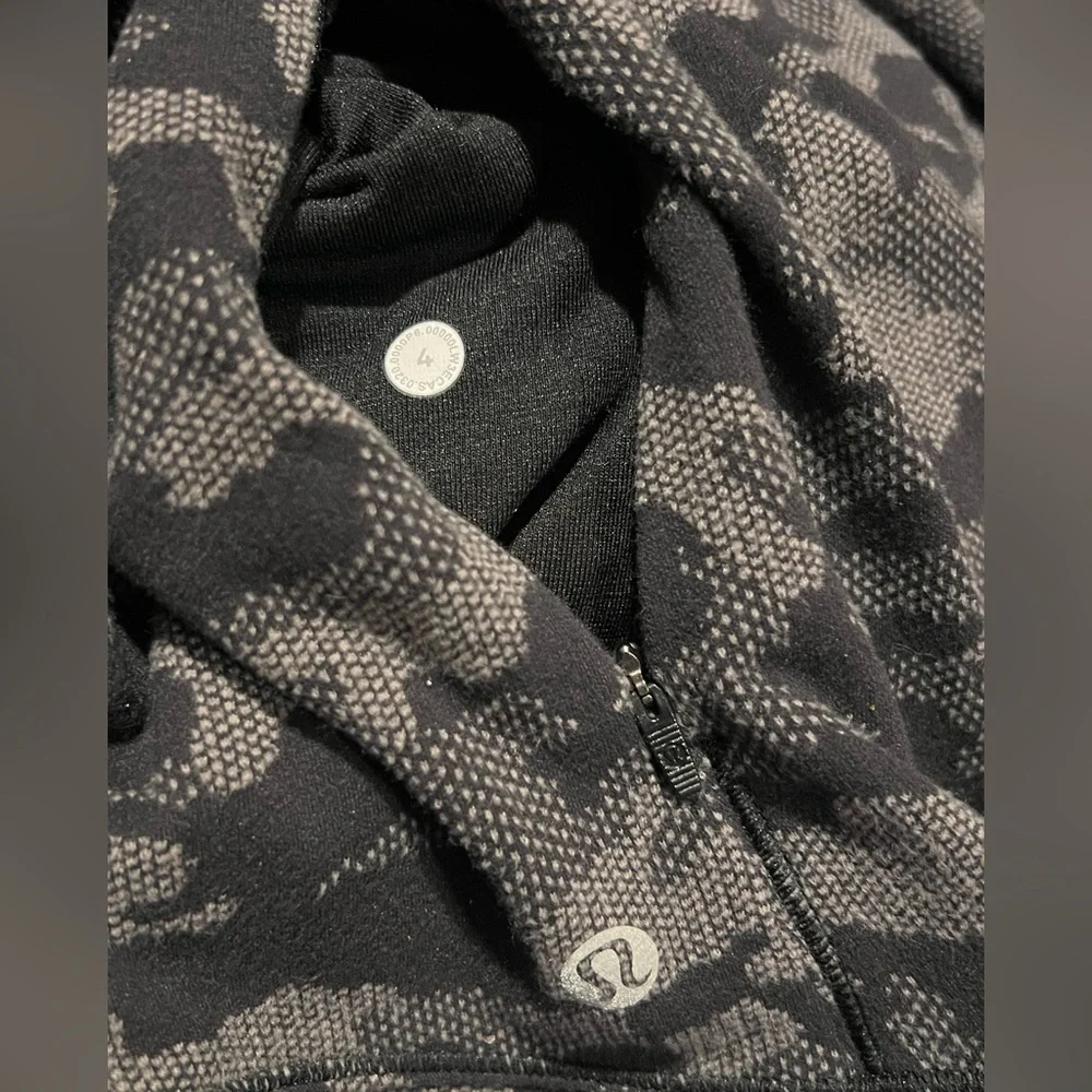LULULEMON RULU CLOSE TO CROSSING Long-Sleeve Shirt Size4 Heritage Camo - Picture 5 of 5